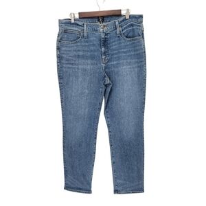 J. Crew Women's Straight Leg Jeans - Blue